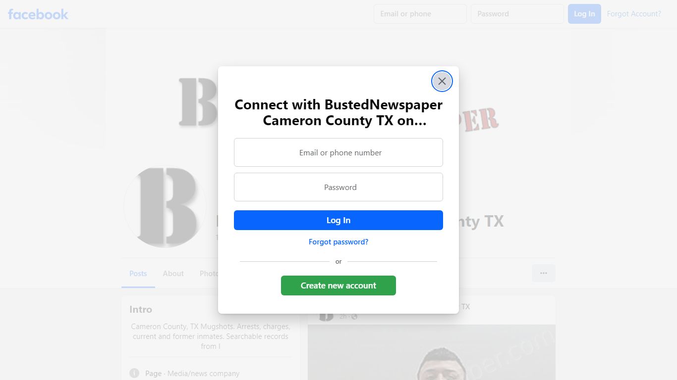 BustedNewspaper Cameron County TX - Facebook